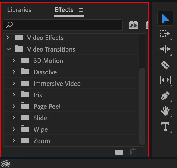 Add Transitions to Video in Premiere Pro
