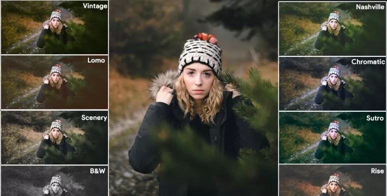designer-made video filters to color grade your videos by FlexClip