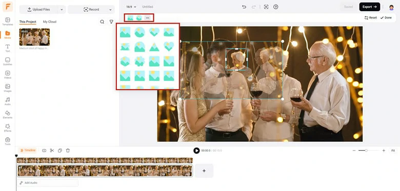 How to Blur Face Online: Add a Video Overlay and Crop it