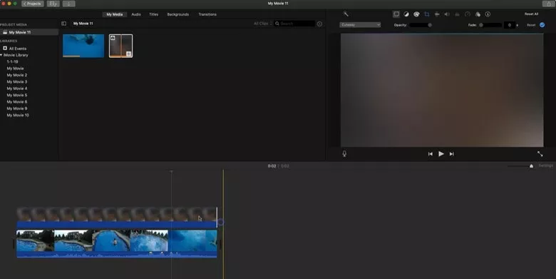 How to Blur a Face on iMovie: Add the Blurred Image to iMovie and Adjust Duration