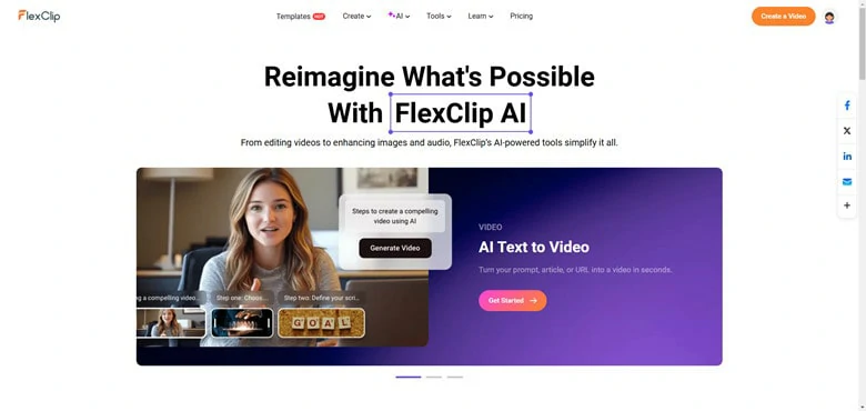 Extensive Features in FlexClip to Unleash Your Creativity