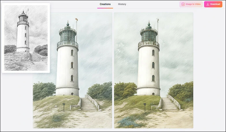 Select Image Numbers and Add Colors to Your B&W Photo