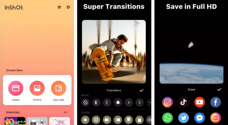 How to Combine YouTube Videos Using InShot