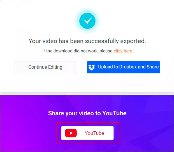 How to Combine YouTube Videos Using FlexClip - Step 5