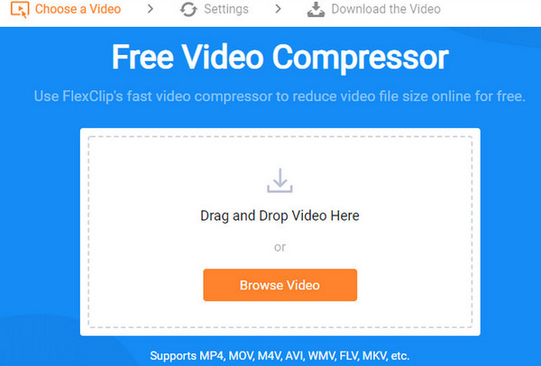 Online Video Compressor - FlexClip 1