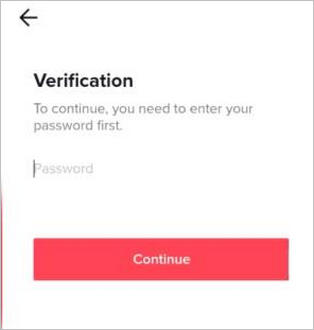 Image Board: How to Delete TikTok Account - Verification