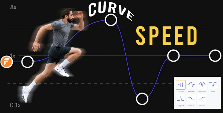 Speed up or slow down QuickTime videos with the speed curve feature
