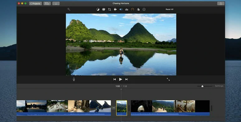 Use iMovie to trim Zoom recording on Mac