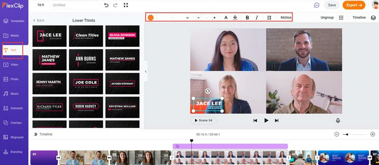 Use the lower thrids to add captions or titles to speakers in a Zoom meeting