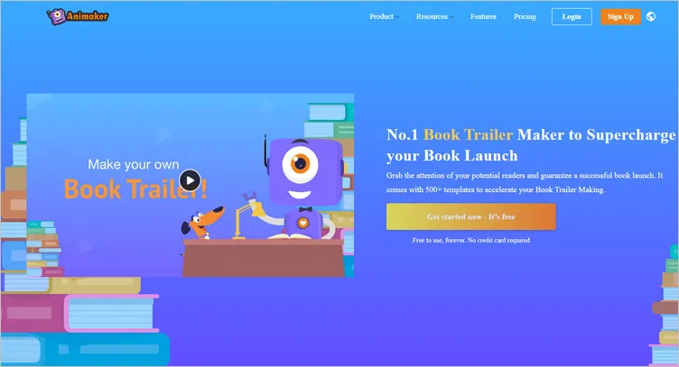 Online Book Trailer Maker - Animaker