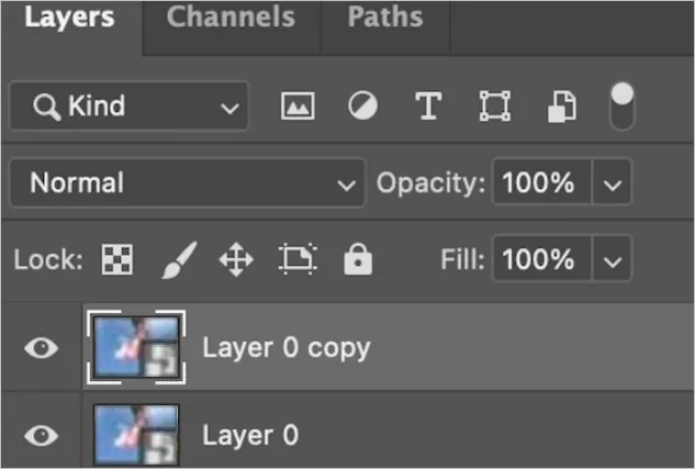 How to Make an Image Clearer in Photoshop - Copy Layer