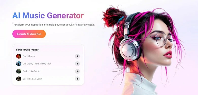 AI Generate Music to Polish the Radio Ad