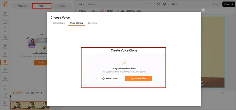 Create a Custom Avatar with Voice Clone Feature for Making Radio Ads