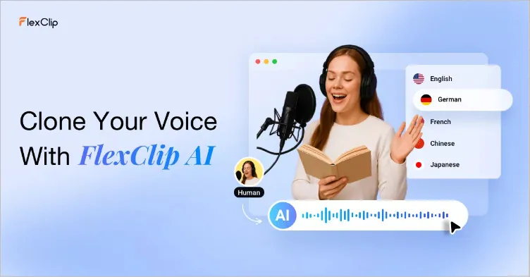 AI Voice Cloning Tool - FlexClip