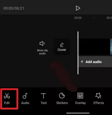 How to Make a Velocity Edit on CapCut - step2