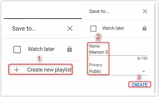 Make A Playlist on YouTube - Create a Playlist