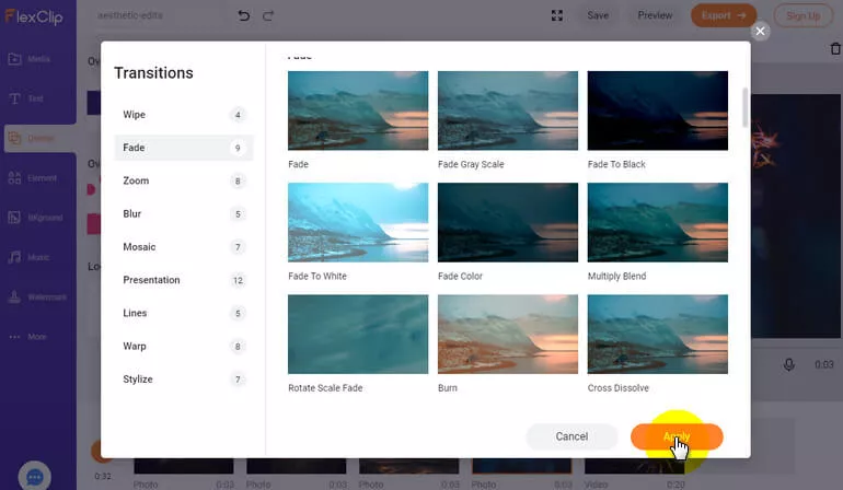 How to Make Aesthetic Edits - Add Transition