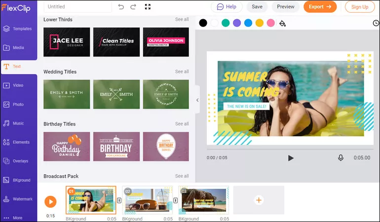 Online Aesthetic Video Maker No Watermark - FlexClip