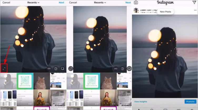 How to Make Your Photos Fit on Instagram with the Built-in Crop Feature