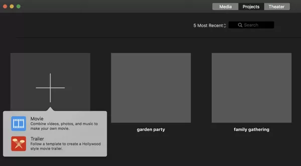 Get Started - iMovie
