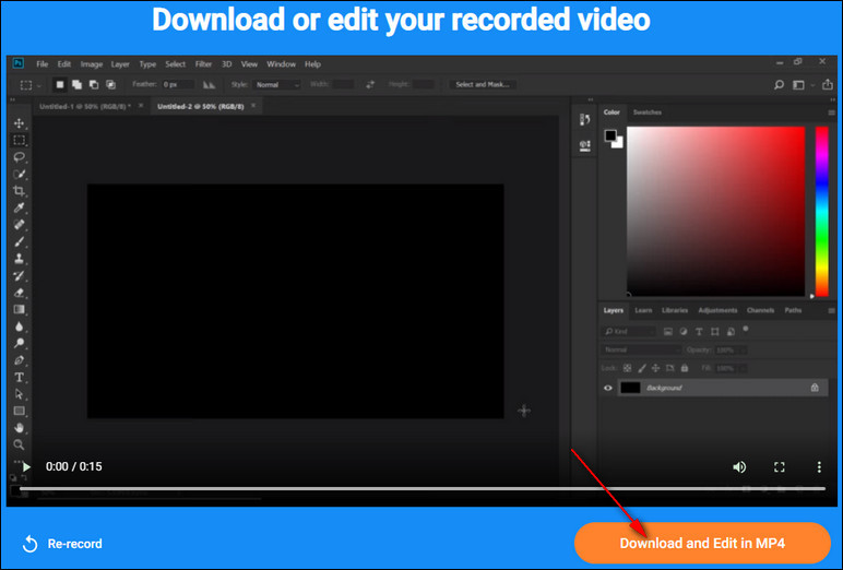 How to Edit Speedpaint Online for Free - Step 1