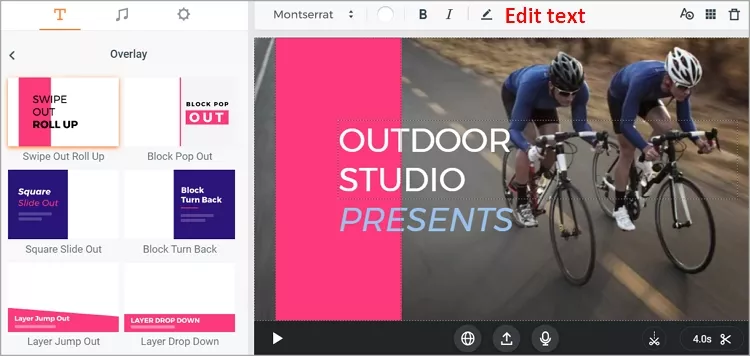 How to Overlay A Video Online - Step 3