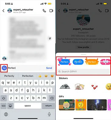 Instagram Lets Users Send GIFs in Direct Messages