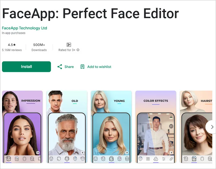 Face Swap App - FaceApp