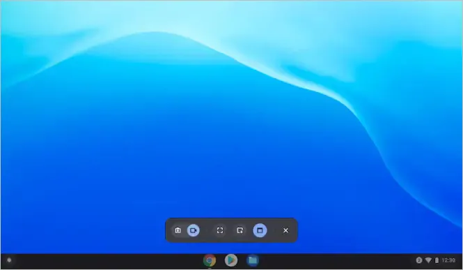 Chromebook's Built-in Screen Recorder