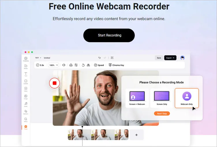 Record Yourself on a Mac and Make Further Edits Using FlexClip