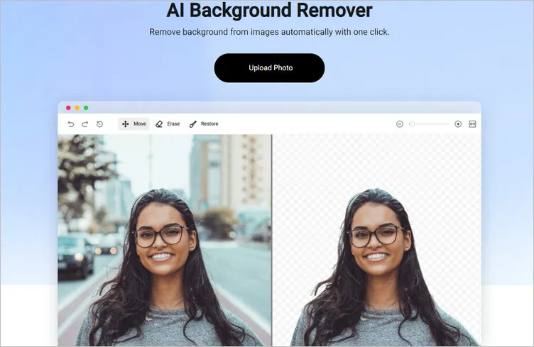 AI Image Background Remover for Editing Out Green Screen