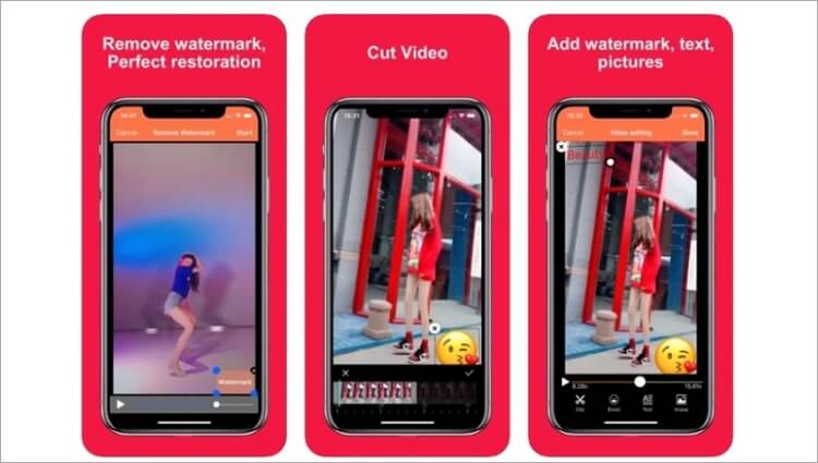 Remove TikTok Watermark on iPhone via Video Eraser