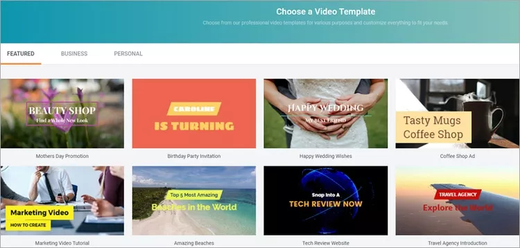 How to Make A Video with Free Templates