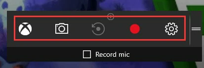 Hit the Screen Recording Button to Capture Dell Screen