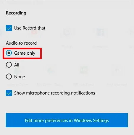 How to Screen Record with Sound on PC - Step 3