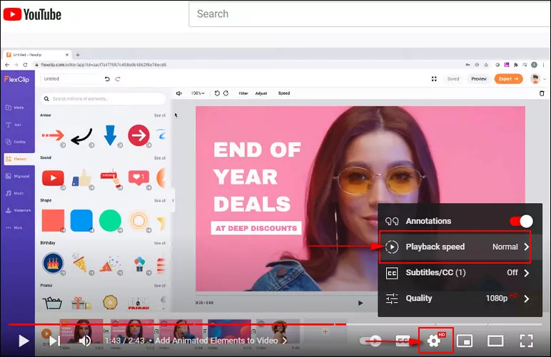 How to Speed up  Videos on Desktop and Mobile