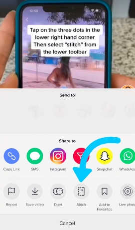 How to Stitch on TikTok