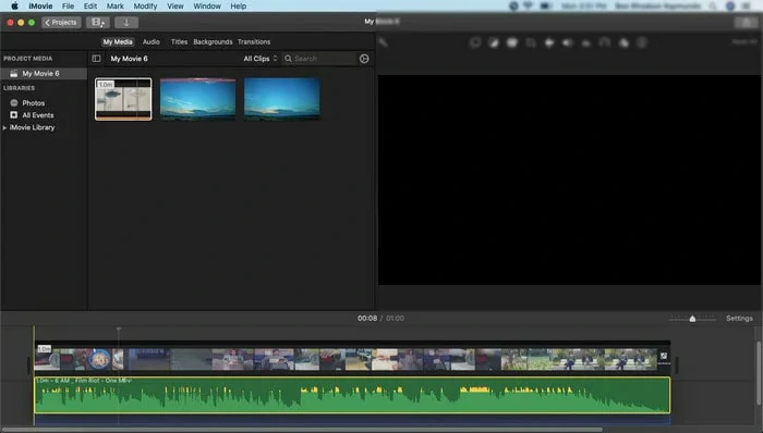 How to Sync Audio and Video in iMovie Separately