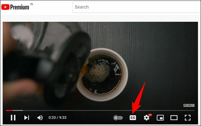 How to Turn off Live Caption on YouTube Chrome and Android