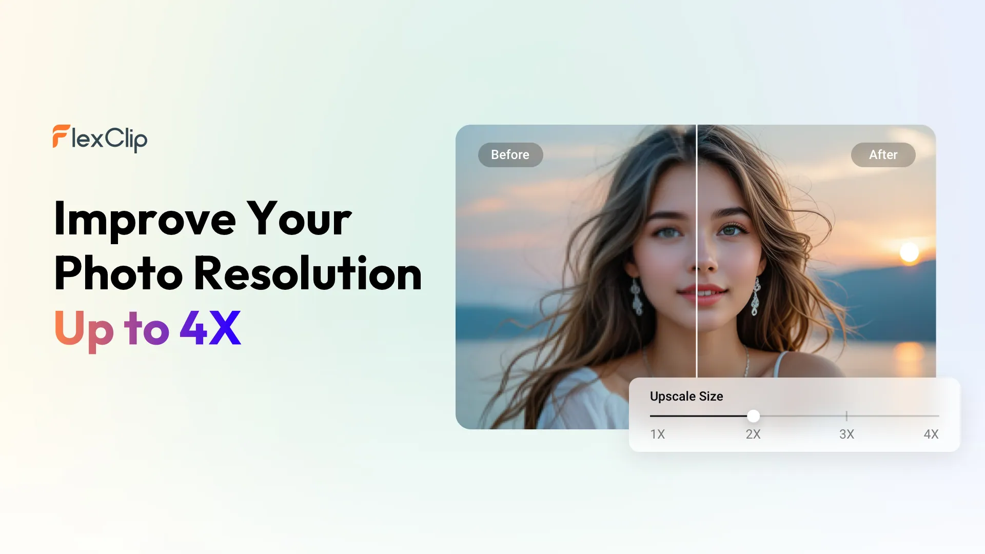  Unblur Your Portrait Photo - FlexClip