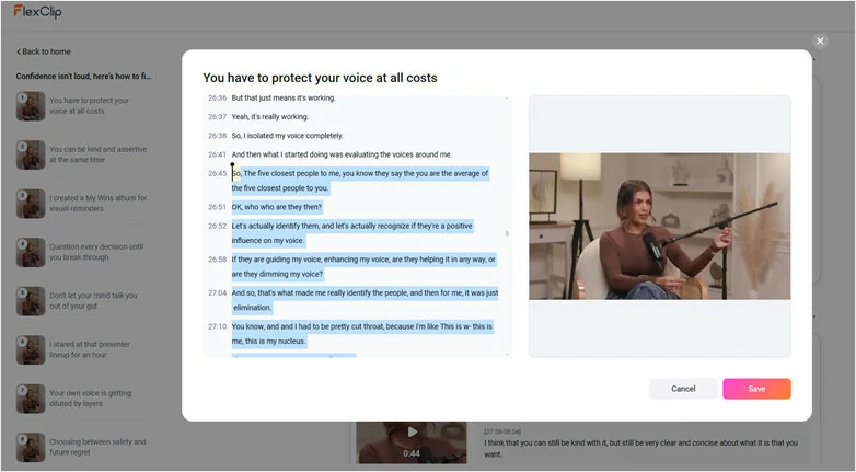 Preview the Reframed Clip and Manually Adjust the Duration If Needed