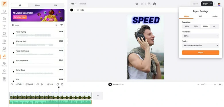 Refine the Cropped Video and Make More Edits