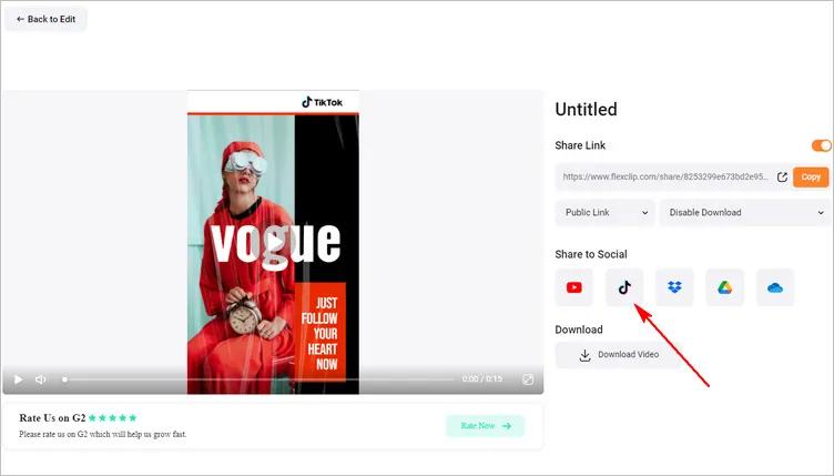 How to Upload TikTok Video with Music on PC - Edits