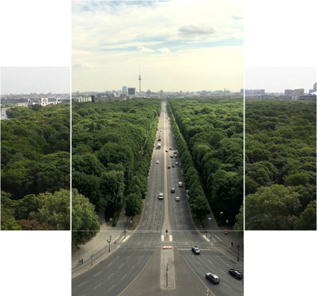 Different perspectives using portrait and landscape video format