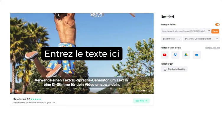 Partagez facilement vos vidéos promotionnelles sur le sport de différentes manières