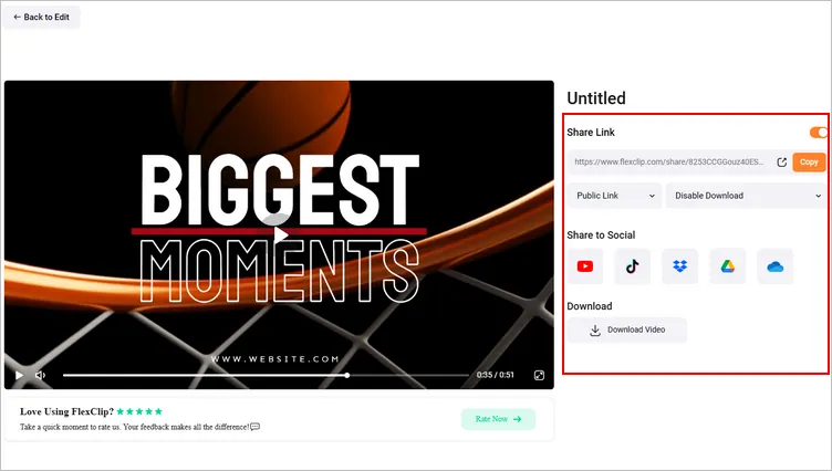Make a Hype Video with Templates - Download and Share