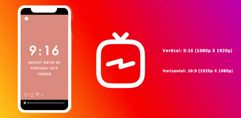 Recommended aspect ratio of IGTV video