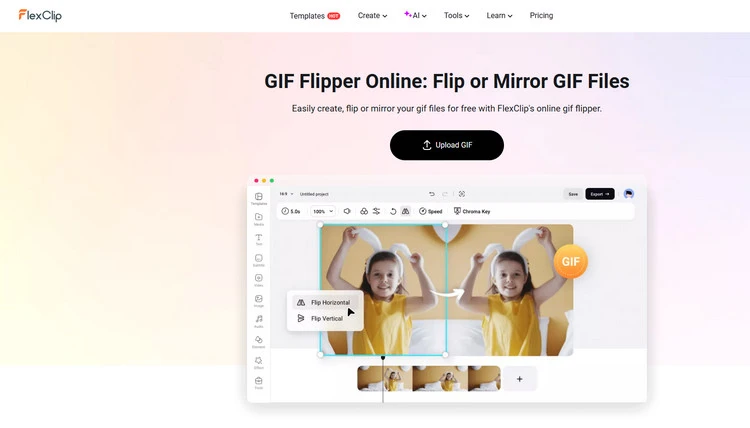 Image Flipper - FlexClip