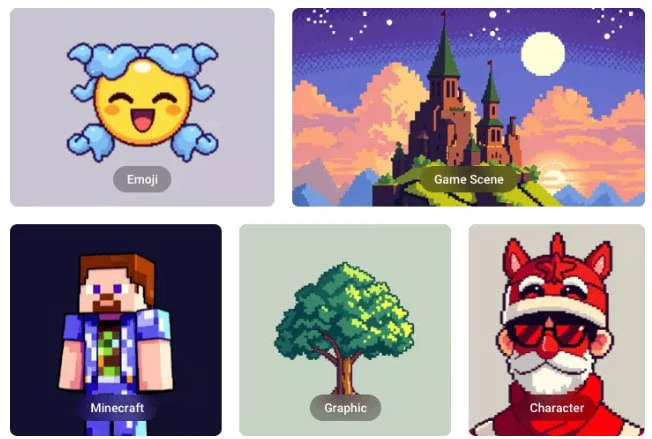 Convert Image to Pixel Art for Various Purpose - FlexClip