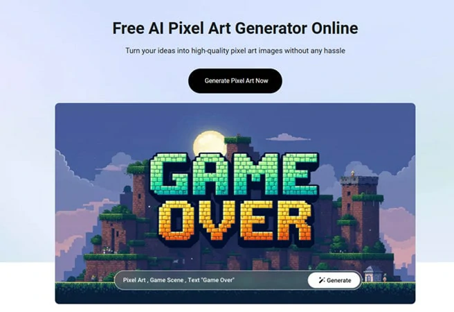 Generate Pixel Art from Text Prompt - FlexClip